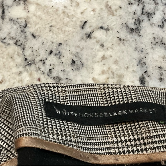White House Black Market Plaid Pants - Picture 5 of 8